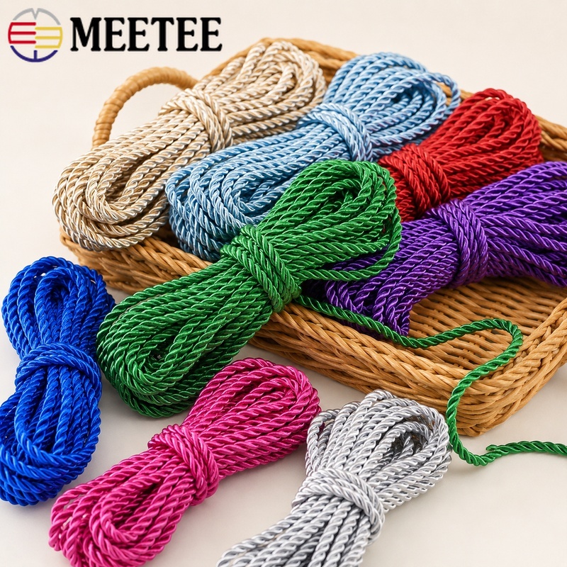 Cord Trim Twisted - 10/20M 5mm 3 Katlı Bükümlü Naylon