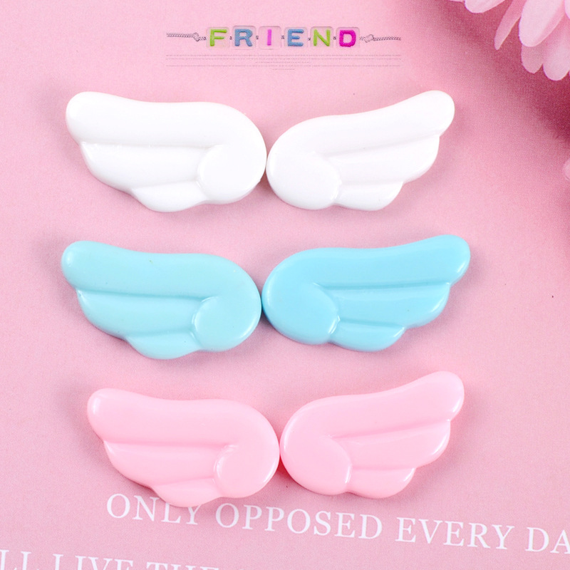Craft Embellishment - 10 adet Kawaii sevimli melek kanatları