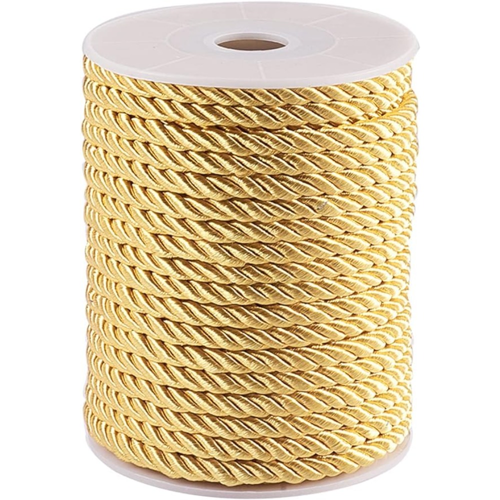 5mm 18 metre bükülmüş altın ha - Cord Trim Twisted incelemesi ve fiyatı