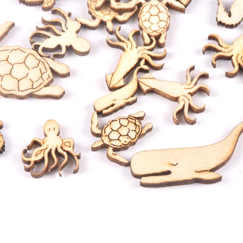 20 adet 25-40mm deniz kaplumba - Craft Embellishment incelemesi ve fiyatı