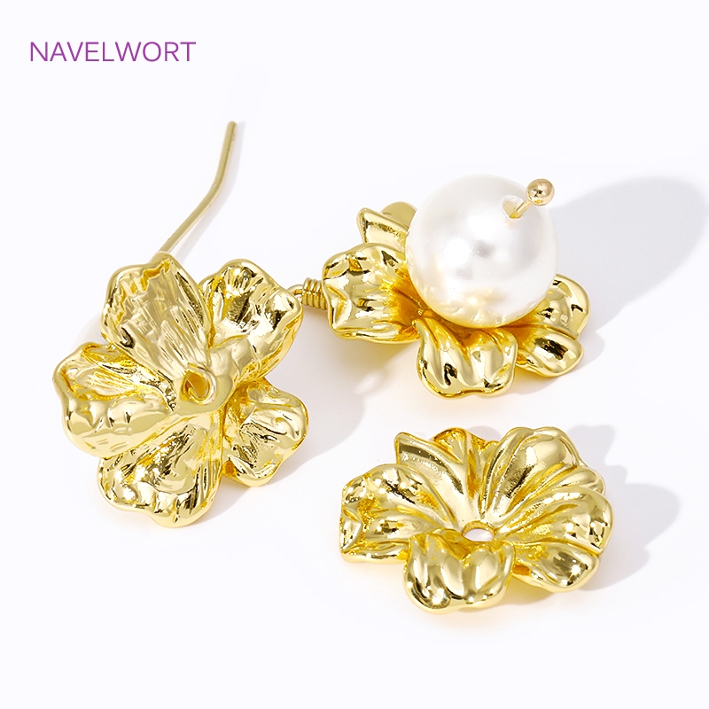 18K Altın Kaplama Büyük Çiçek  - Embellishment Crafts incelemesi ve fiyatı