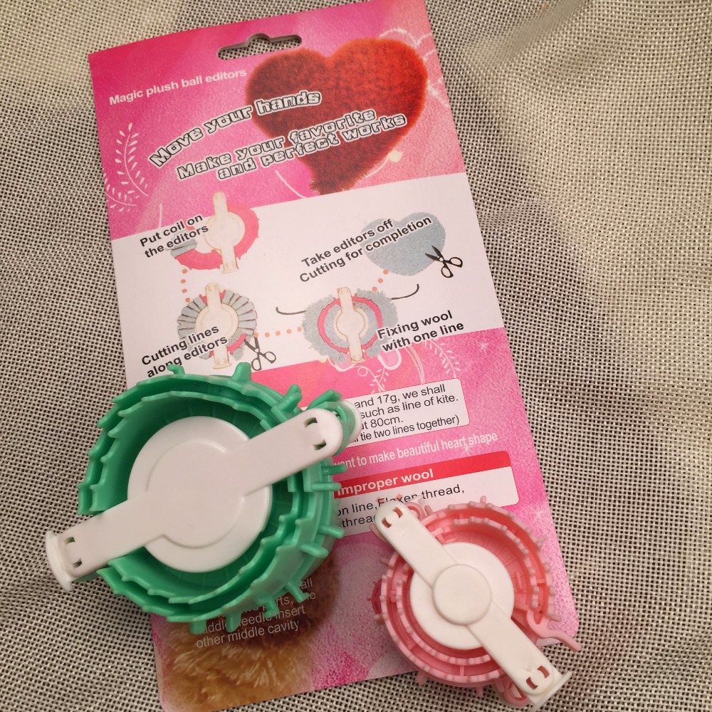 Ücretsiz kargo ponpon makinesi - Pom Pom Maker Tool incelemesi ve fiyatı