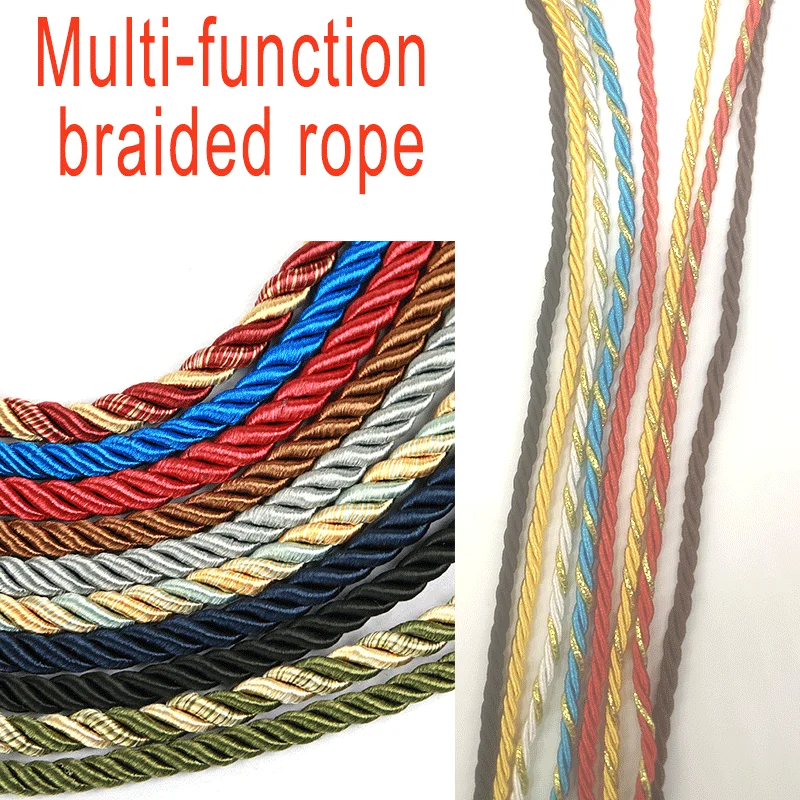 3mm 10m Bükümlü Kordon Halat S - Cord Trim Twisted incelemesi ve fiyatı