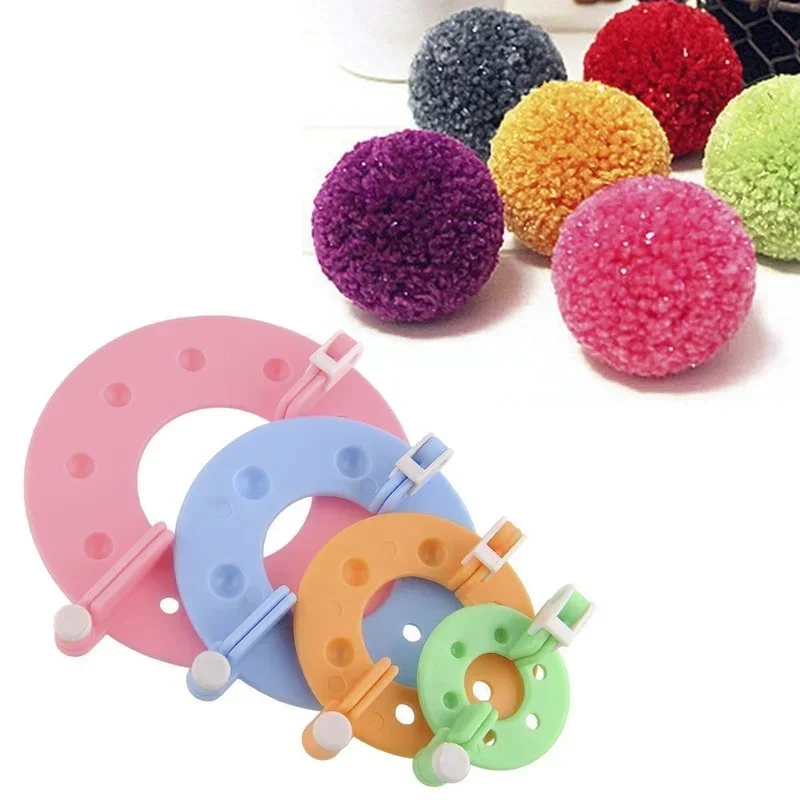 8 adet 4 boyutları kabartmak t - Pom Pom Maker Tool incelemesi ve fiyatı