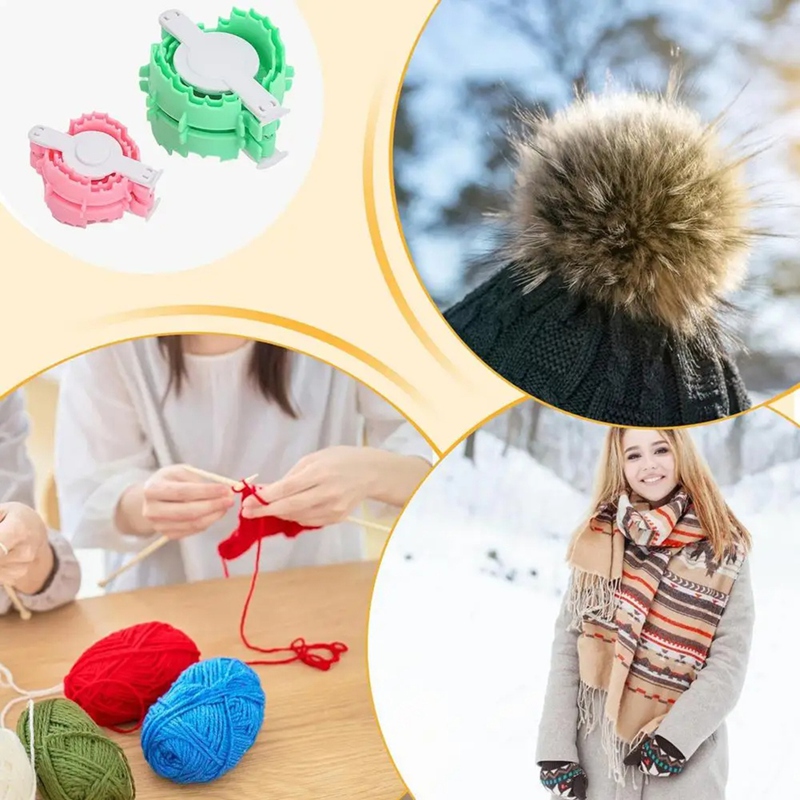 Pom Pom Yapıcı Tüy Topu Örgü A - Pom Pom Maker Tool incelemesi ve fiyatı