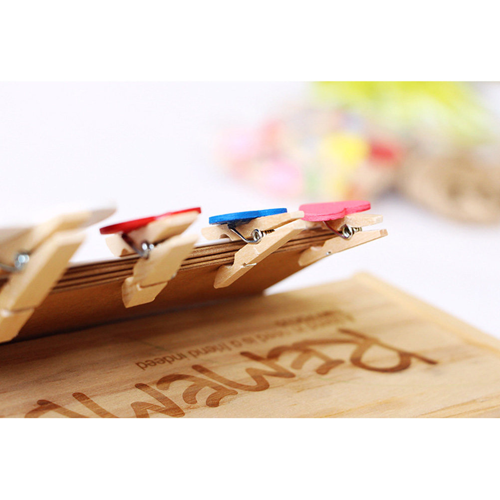 50 Adet Mini Ahşap Mandal, Doğ - Craft Embellishment incelemesi ve fiyatı