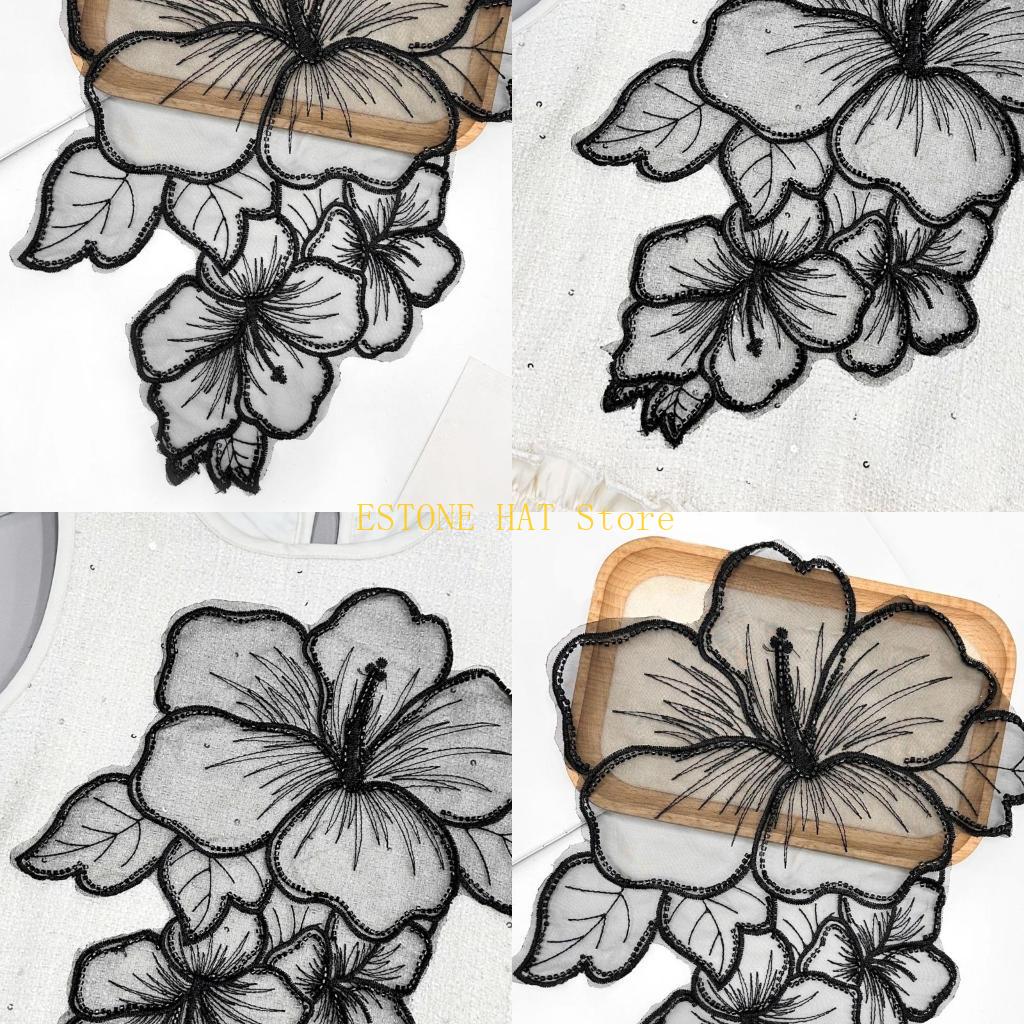 49MF Çiçek Dikiş Yamaları Zari - Applique Patch Flower incelemesi ve fiyatı