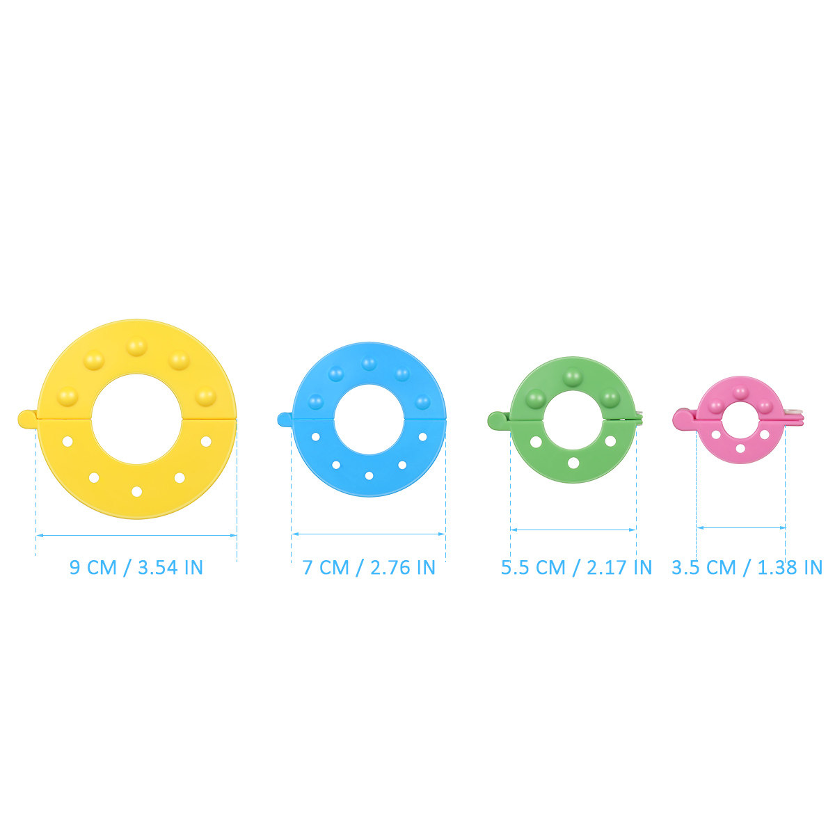 8 Adet Ponpon Yapıcı 4 Boyut T - Pom Pom Maker Tool incelemesi ve fiyatı