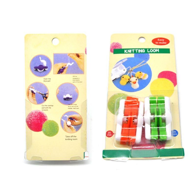 D8KF 2 adet Ponpon Pom-Pom Mak - Pom Pom Maker Tool incelemesi ve fiyatı