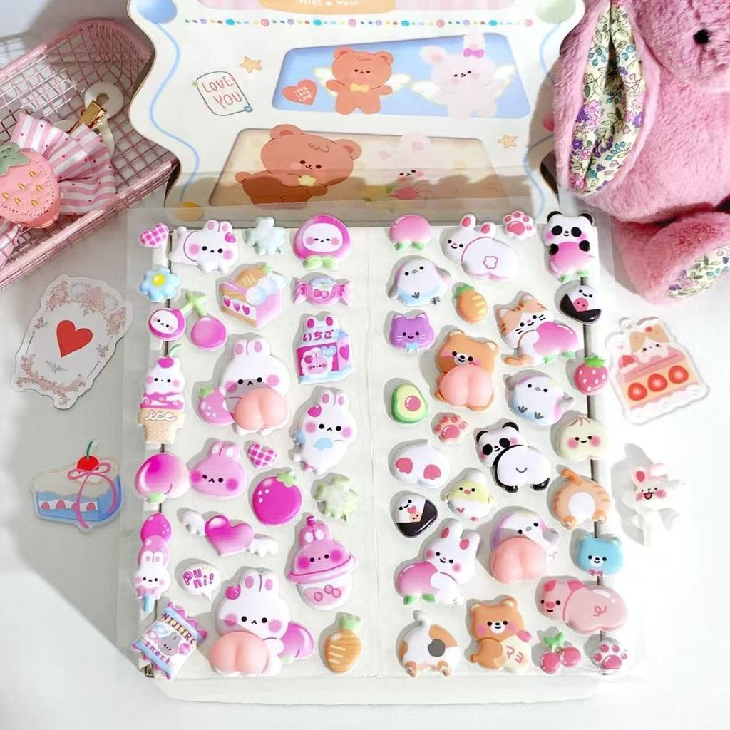 1 Sayfa Kabarık Tavşan 3D Kaba - Craft Embellishment World incelemesi ve fiyatı